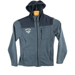 Simms Fishing‎ Full Zip Hooded Jacket Mens Medium Outdoors Fly Fishing Gorpcore